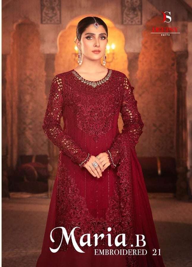 Deepsy Maria B Embroidered  vol 21